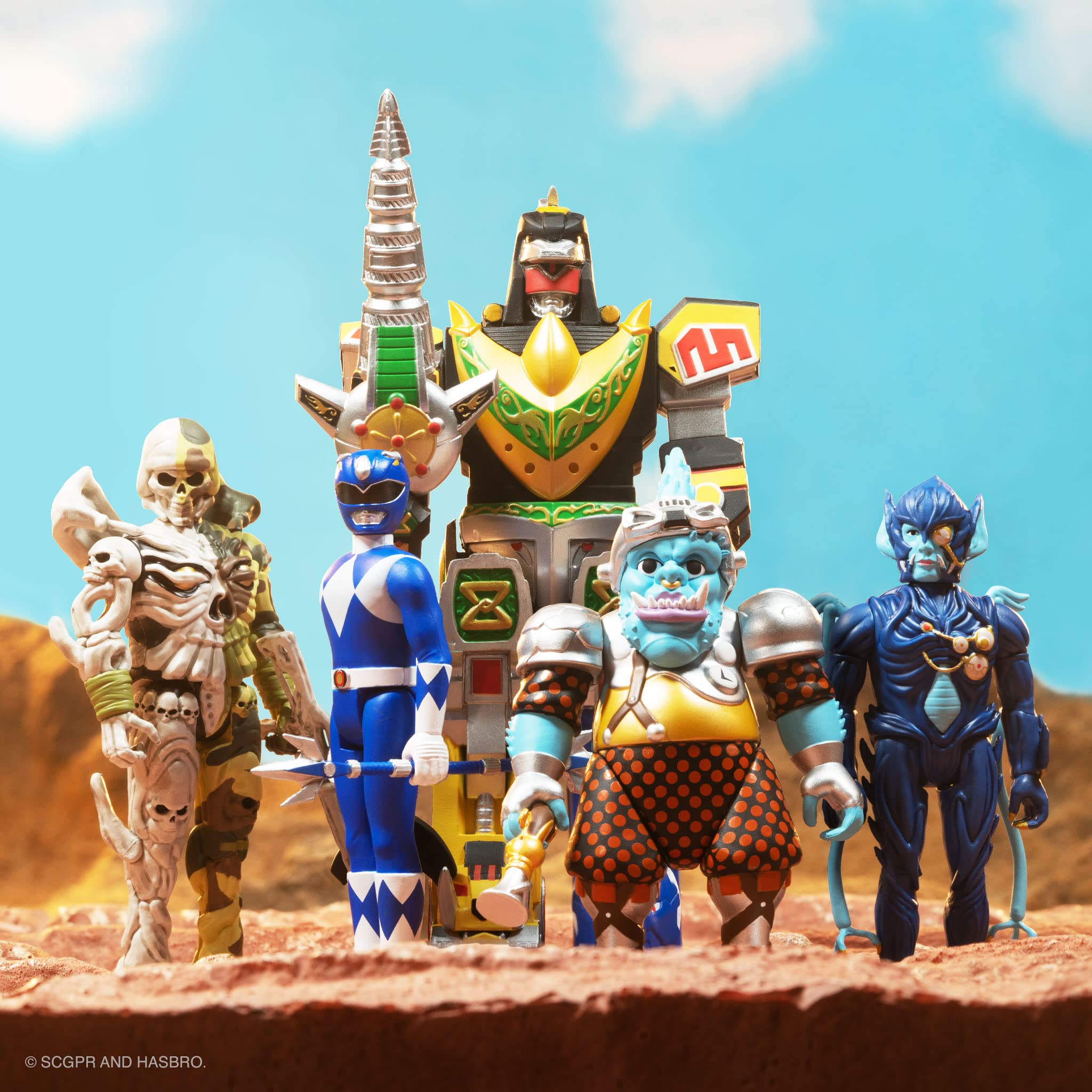Super7 Mighty Morphin Power Rangers Baboo - 3.75" Power Rangers Action Figure Classic TV Show Collectibles and Retro Toys - Image 5