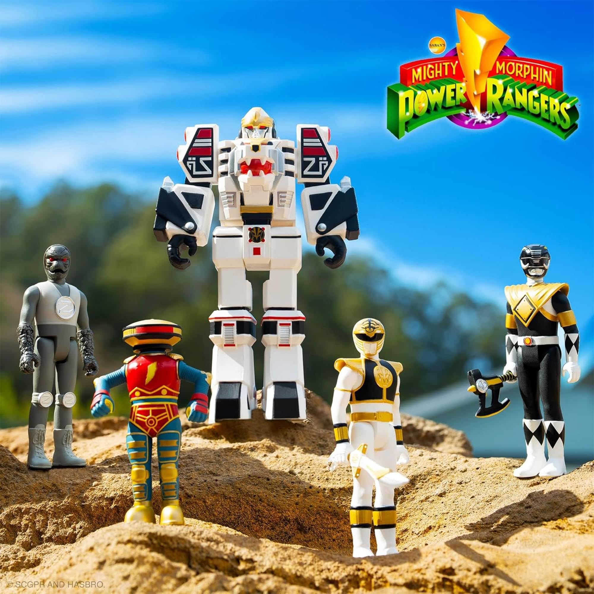 Super7 Mighty Morphin Power Rangers Z Putty Patroller 3.75 in Reaction Figure - Image 6