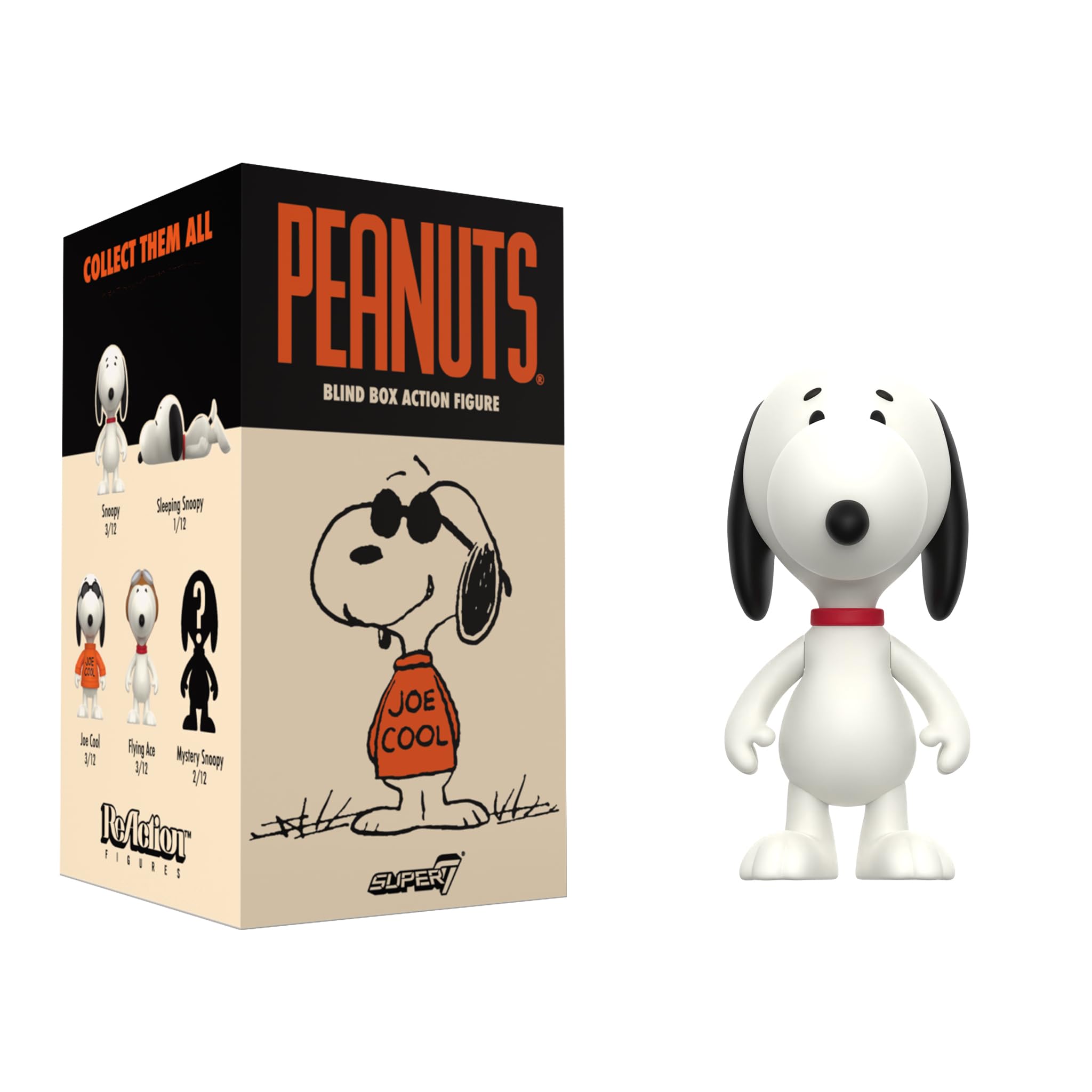 Super7 Peanuts So Many Snoopies Blind Box Flat - 3.75" Peanuts Action Figures - Classic Cartoon Collectibles and Retro Toys - One Blind Box - Image 5
