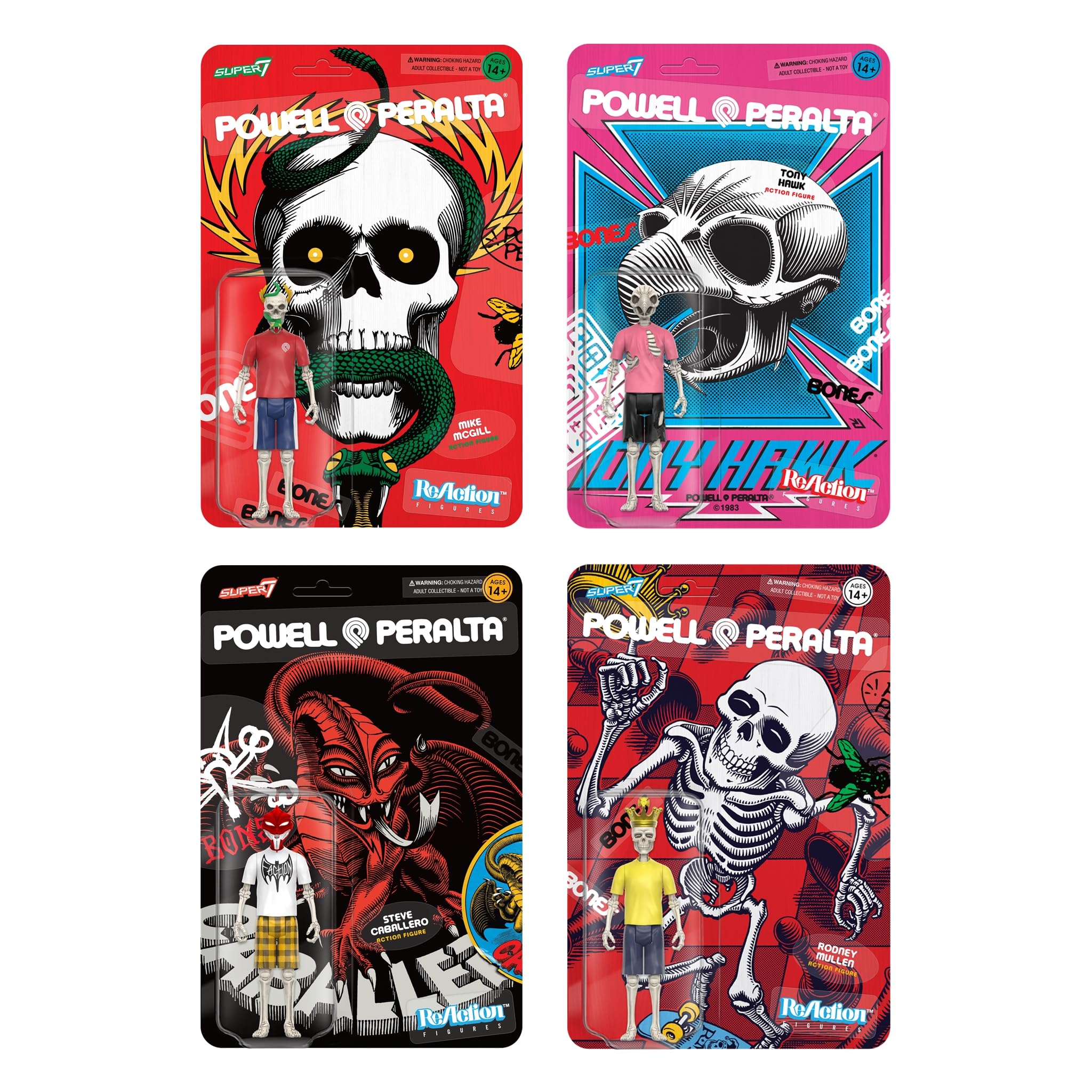 Super7 Powell-Peralta Mike McGill - 3.75" Powell-Peralta Action Figure Classic Skateboard Collectibles and Retro Toys - Image 5