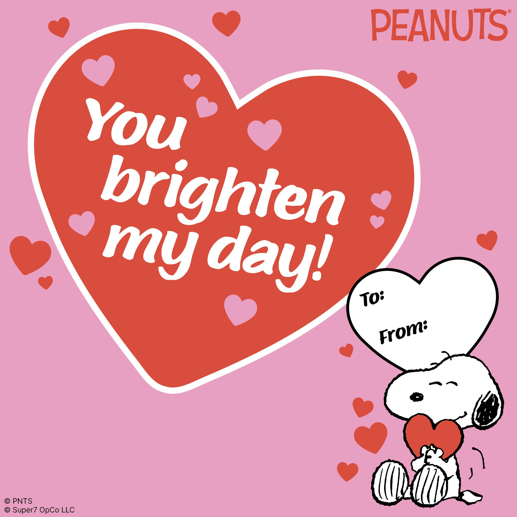 Super7 Reaction Figure Peanuts Snoopy (Heart Eyes) - 3.75" Peanuts Action Figure - Classic Cartoon Collectibles and Retro Toys - Image 6