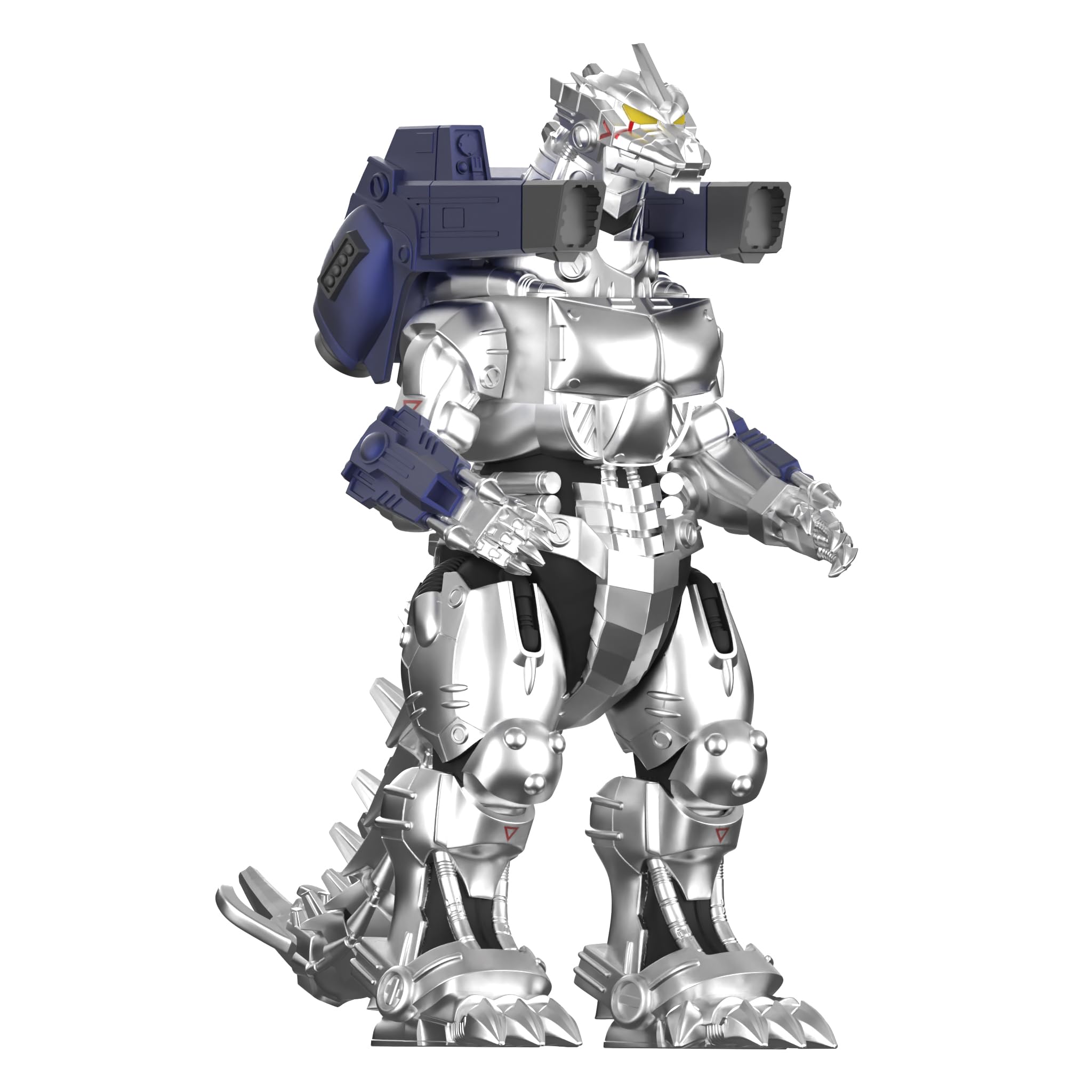 Super7 Reaction Figure Toho Godzilla Mechagodzilla (2002) - 3.75" Toho Godzilla Action Figure - Classic Monster Movie Collectibles and Retro Toys - Image 3
