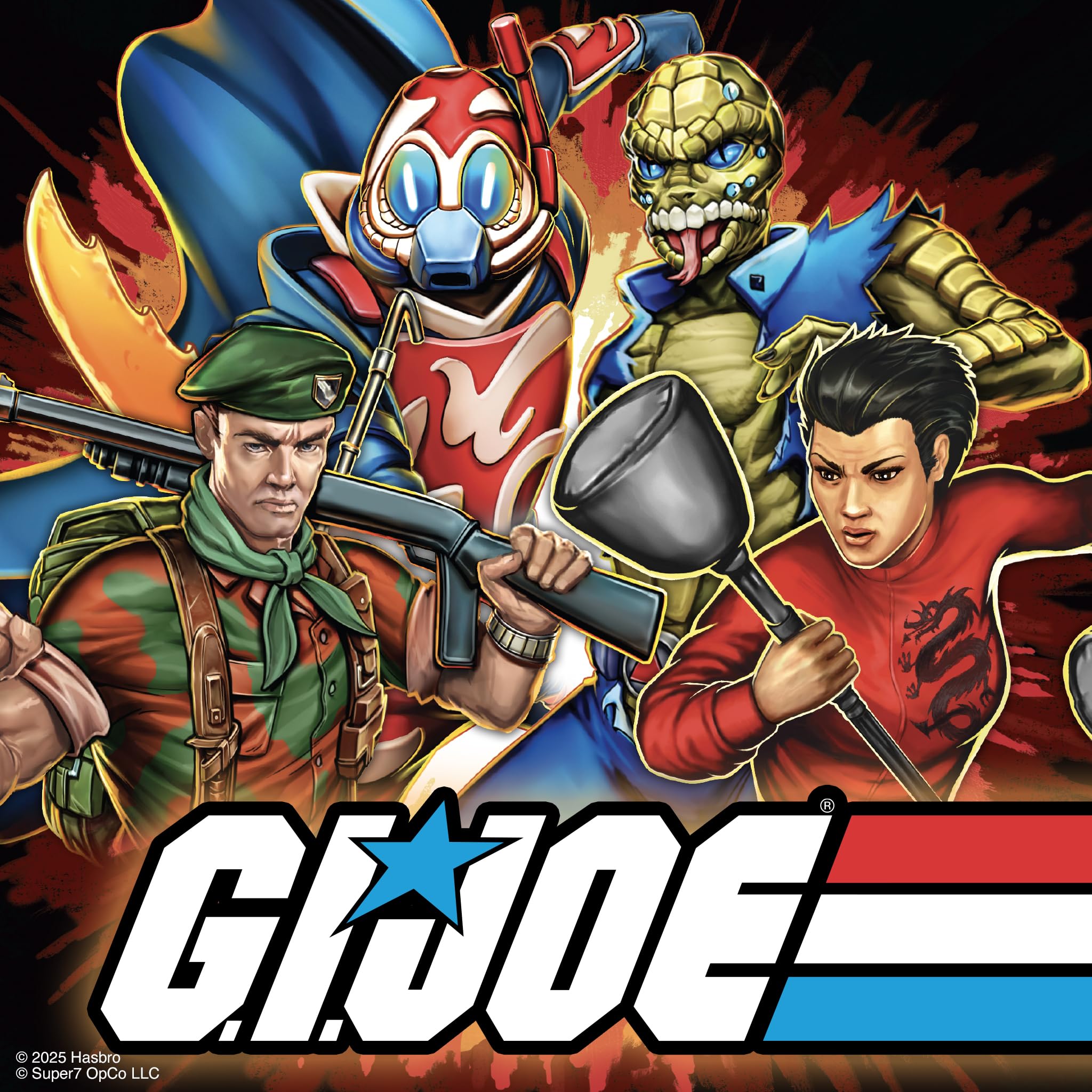 Super7 Reaction+ G.I. Joe Lt. Falcon (Movie Collection) - 3.75" G.I. Joe Action Figure with Accessories - Classic Cartoon Collectibles and Retro Toys - Image 4