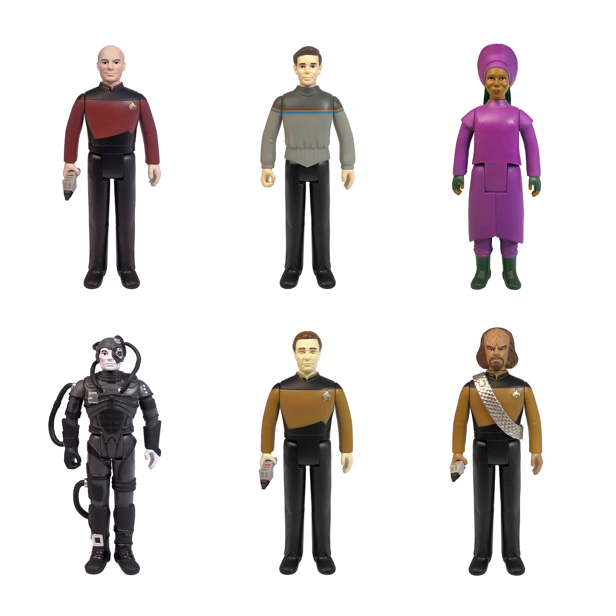 Super7 Star Trek: The Next Generation Wesley Crusher - 3.75" Star Trek Action Figure Classic TV Show Collectibles and Retro Toys - Image 4