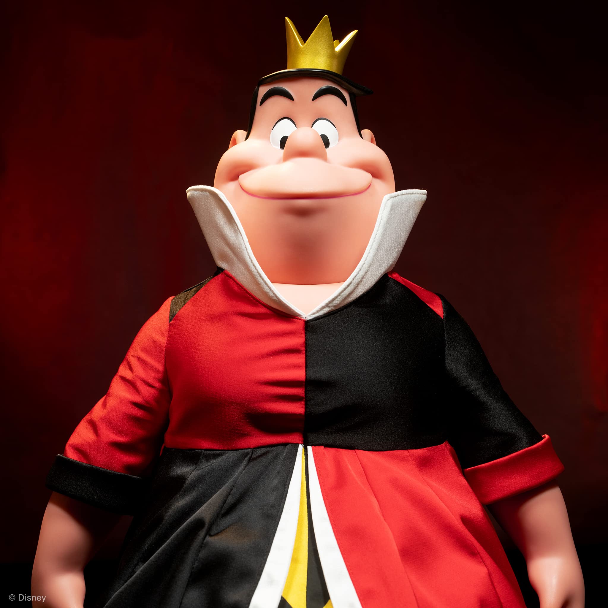 Super7 Supersize Queen of Hearts - 20" Disney Action Figure with Fabric Clothing and Accessory - Image 4
