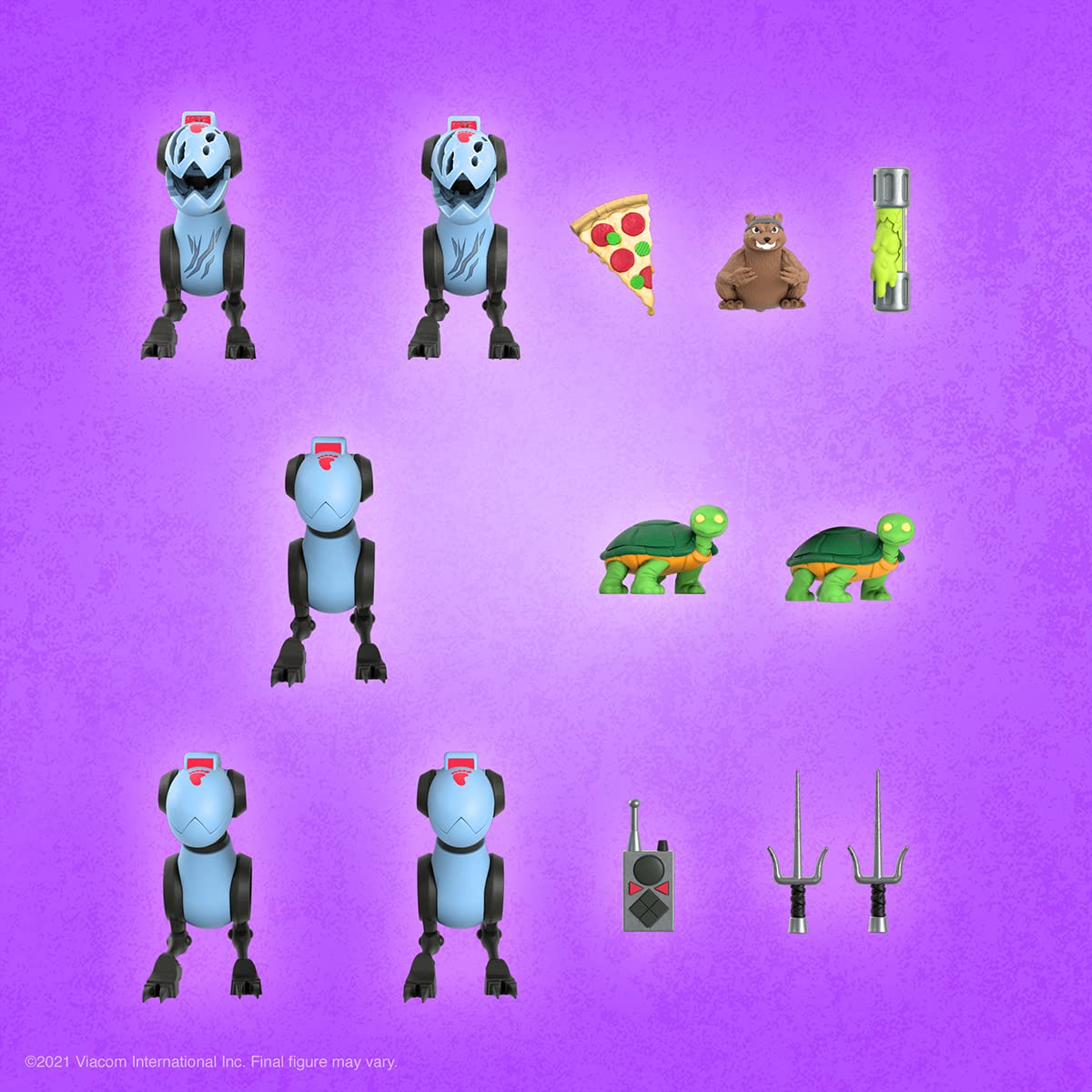 Super7 Teenage Mutant Ninja Turtles Mouser Pack - ULTIMATES! 7 in Scale Action Figure - Image 5