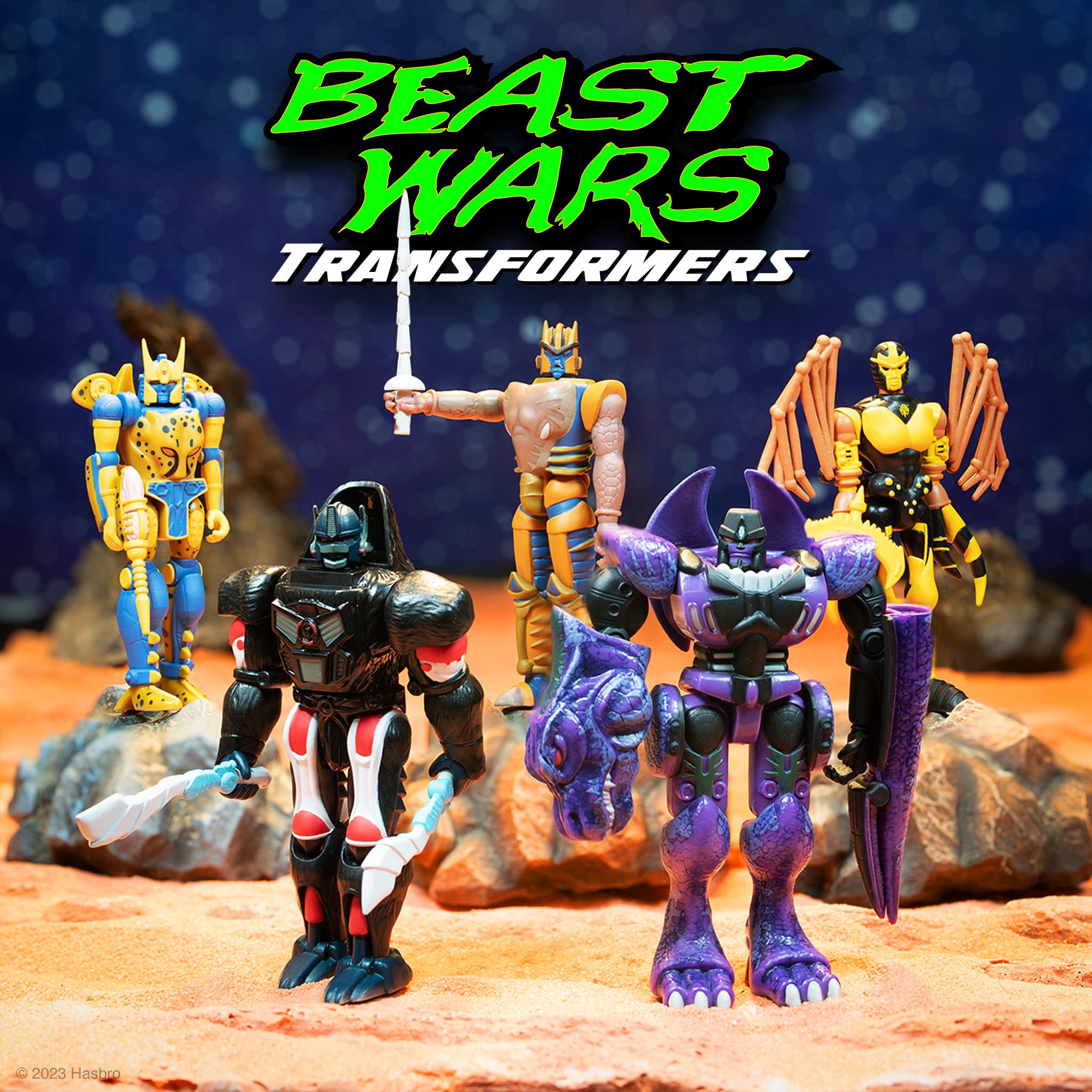 Super7 Transformers Beast Wars Cheetor - 4" Transformers Action Figure with Accessory Classic Cartoon Collectibles and Retro Toys - Image 5