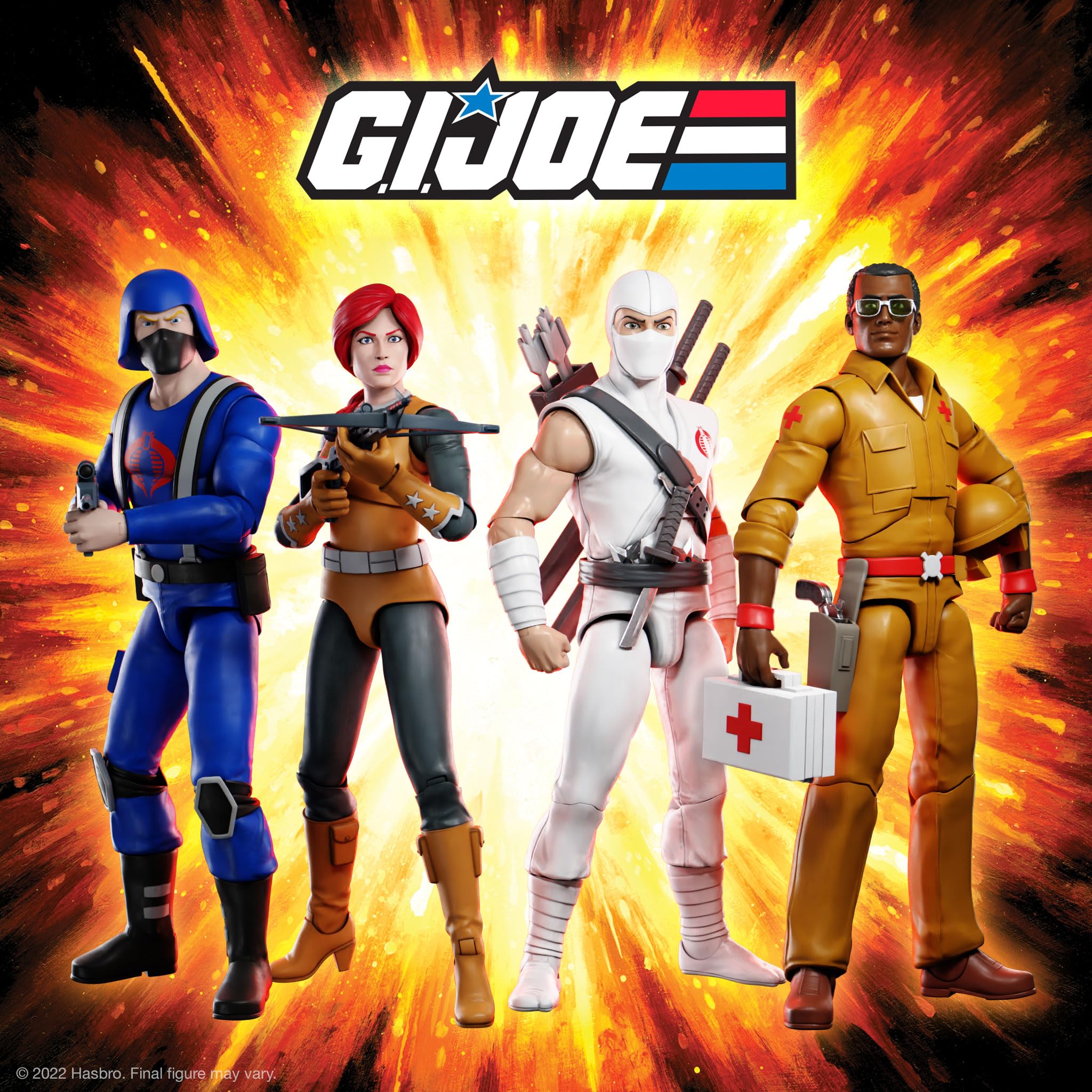 Super7 ULTIMATES! G.I. Joe Storm Shadow - 7" G.I. Joe Action Figure with Accessories Classic Cartoon Collectibles and Retro Toys - Image 6