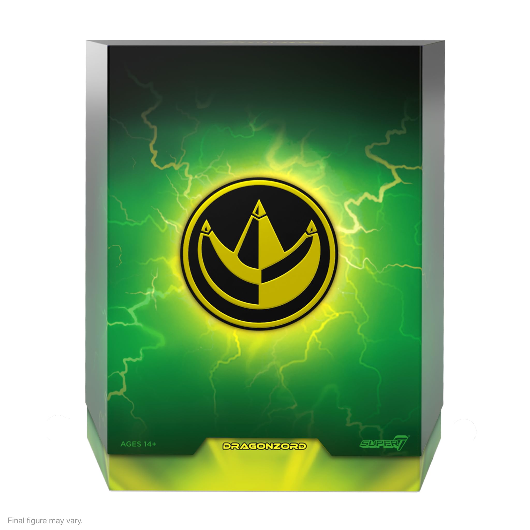 Super7 ULTIMATES! Mighty Morphin Power Rangers Dragonzord - 9" Power Rangers Action Figure with Accessories Classic TV Show Collectibles - Image 3