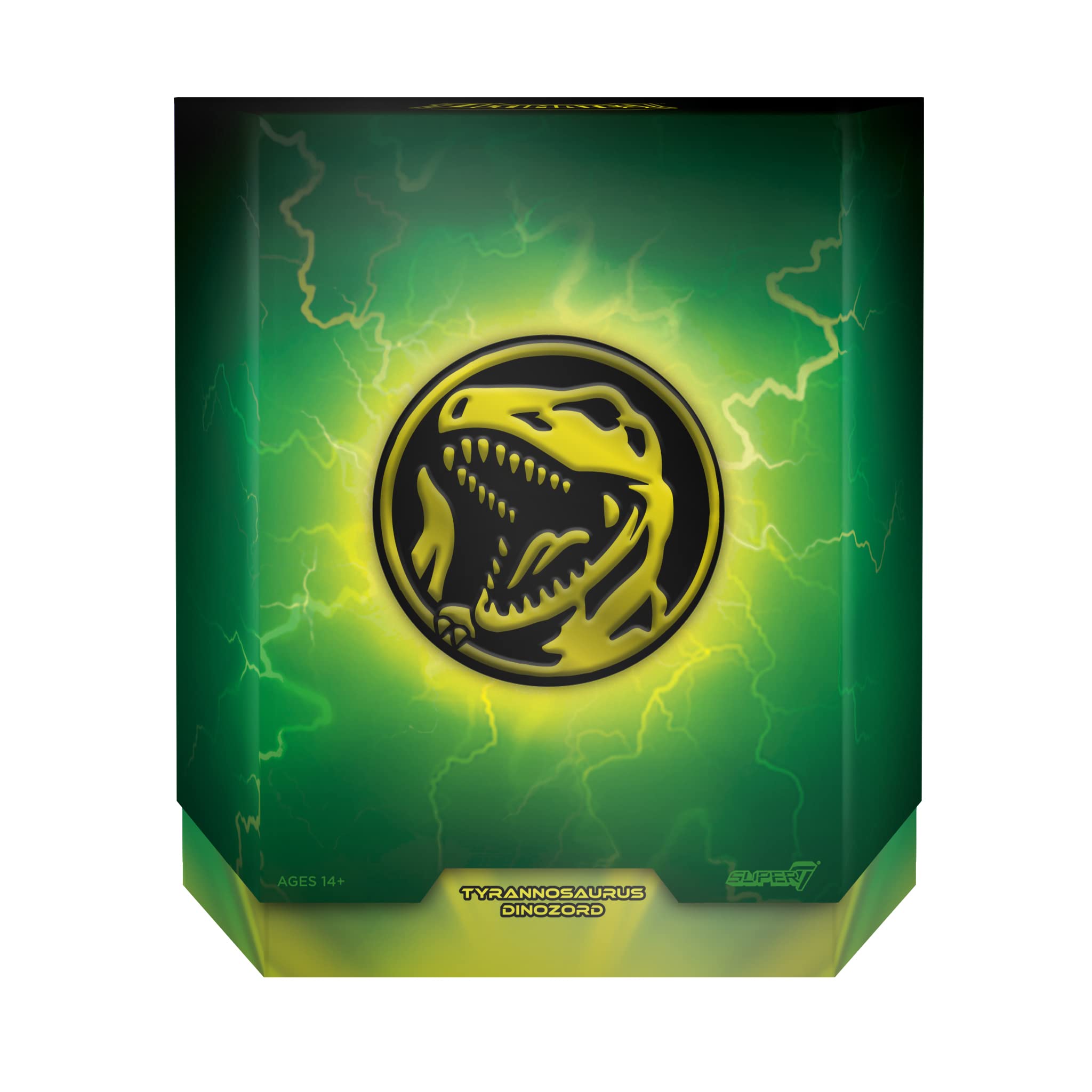 Super7 ULTIMATES! Mighty Morphin Power Rangers Tyrannosaurus Dinozord - 8" Power Rangers Action Figure with Accessories Classic TV Show Collectibles and Retro Toys - Image 3