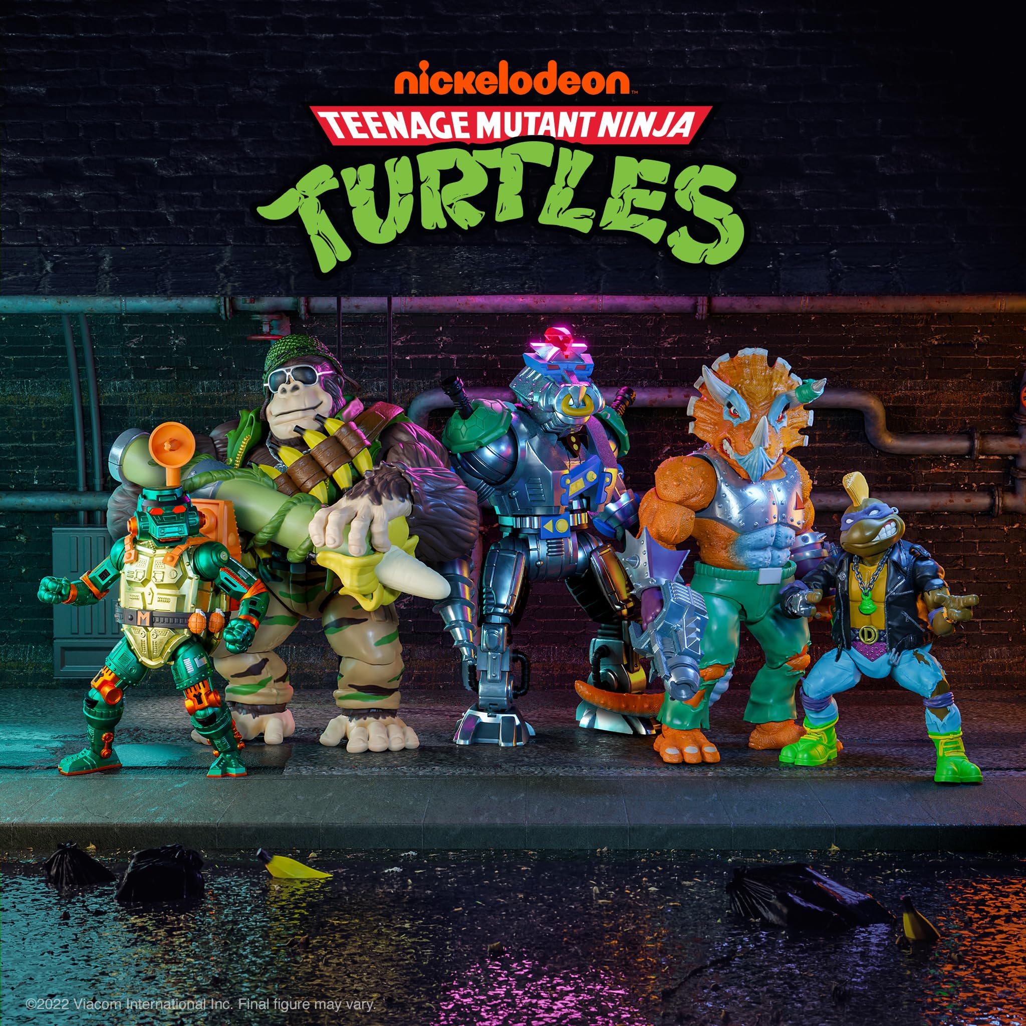 Super7 ULTIMATES! Teenage Mutant Ninja Turtles Guerrilla Gorilla - 8" TMNT Action Figure with Accessories Classic Cartoon Collectibles - Image 4