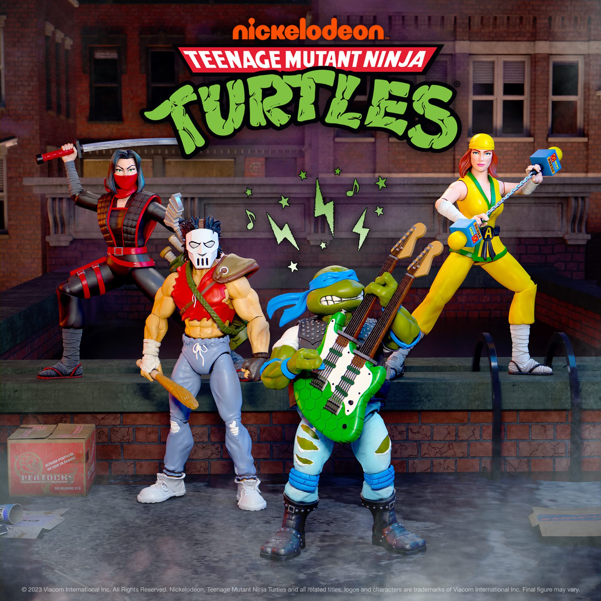 Super7 ULTIMATES! Teenage Mutant Ninja Turtles Karai - 7" TMNT Action Figure with Accessories Classic Cartoon Collectibles and Retro Toys - Image 4