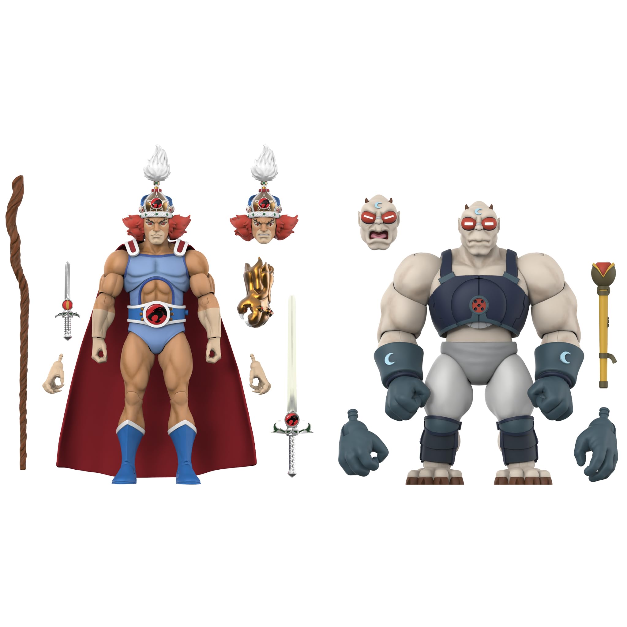 Super7 ULTIMATES! Thundercats King Lion-O - 7" Thundercats Action Figure with Accessories - Classic Cartoon Collectibles and Retro Toys - Image 5